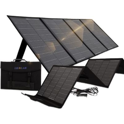 Chargeur solaire pliable léger de 100 W IP65 étanche à l'eau pour l'énergie alternative