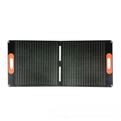 Chargeur de panneau solaire 18V 100W Panneaux solaires pliables légers pour les voyages en plein air