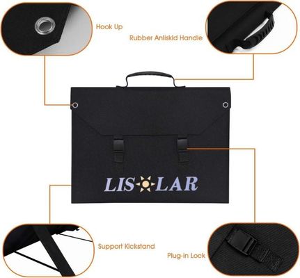 Sacs pliants solaires multifonctionnels Sacs à main légers Panneau solaire pliable 100W