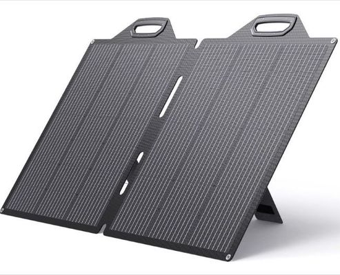 Chargeur de camping de panneau solaire portable ETFE 150W pour centrale électrique à générateur