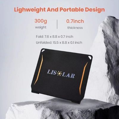 Chargeur de panneau solaire pliable extérieur de 10 W pour téléphones mobiles