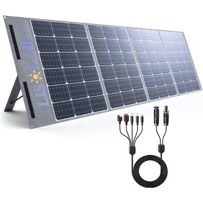 Chargeur portable d'énergie solaire à 200 W