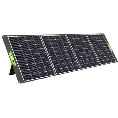 Chargeur de batterie solaire pliable de 400W 18V pour générateurs de camping RV