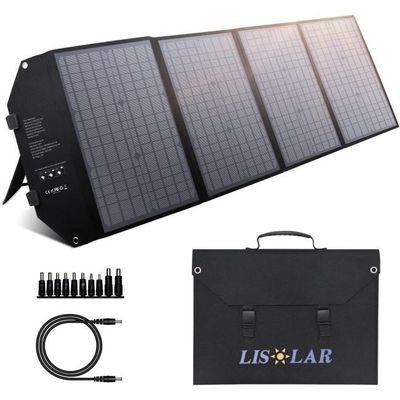 Sac solaire pliable portable IP65 étanche 100W chargeur de panneau solaire pliable