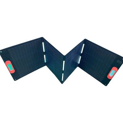 Efficacité du panneau solaire jusqu'à 23,5% Chargeur solaire pliable avec taille de dépliage personnalisée 1670 * 500 * 5MM