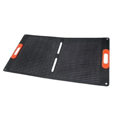 Chargeur de portefeuille solaire à panneau solaire au silicium monocristallin de 100 W avec impression de logo personnalisé