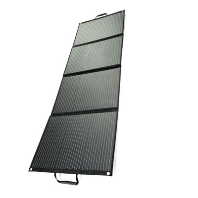 Chargeur de panneau solaire extérieur 21,6 V en circuit ouvert Voltage cellule monocristalline pour alimentation électrique en déplacement