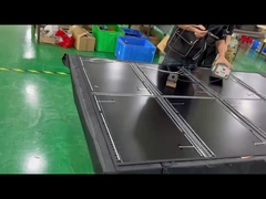 605*543*10mm Chargeur solaire pliable à deux couches Chargeur de panneau solaire pliable avec IP65 et ETFE personnalisé